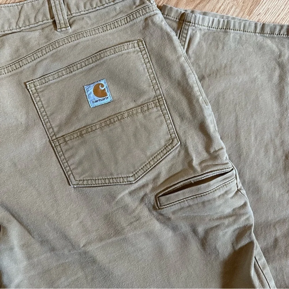 Carhartt 40x32 rugged flex relaxed fit canvas 5 pocket work pants